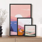 Artevaria, Wandkunst, Produkte, Gerahmte Leinwand, Bilderrahmen, Rahmen, Holz, Online, Shop, Fotokunst, Grafikdesign, Malerei, Digital Art